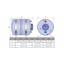 Nautic Boiler B3 15 Lt