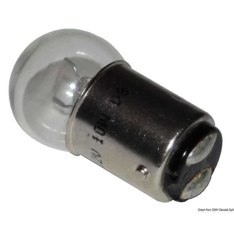 Lampadina Bipolare Con Sfera Piccola - 5W/12V