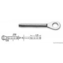 Terminale A Pressare Inox Ad Occhio Ø 4 Mm