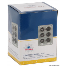 Minipannello Elettrico 3 Interruttori
