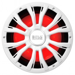 Boss Marine MRGB10 Subwoofer 400W RMS Con Illuminazione LED