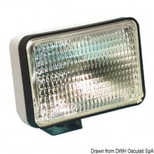 Faro Impermeabile Con Bulbo Ottico Alogeno Stagno Sealed Beam