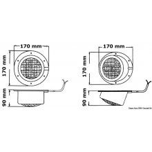 Faro Da Plancetta Con Base Inclinata 12V