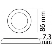 Plafoniera Led Senza Incasso "Procion" Diam.86