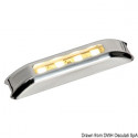 Luce Di Cortesia Senza Incasso Led Blu (luce frontale)