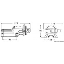 Pompa WHALE "Gulper 220” Per Scarico Doccia E Acque Nere 12V